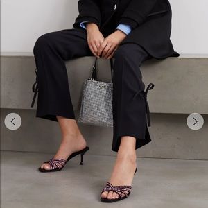 prada rhinestone heels